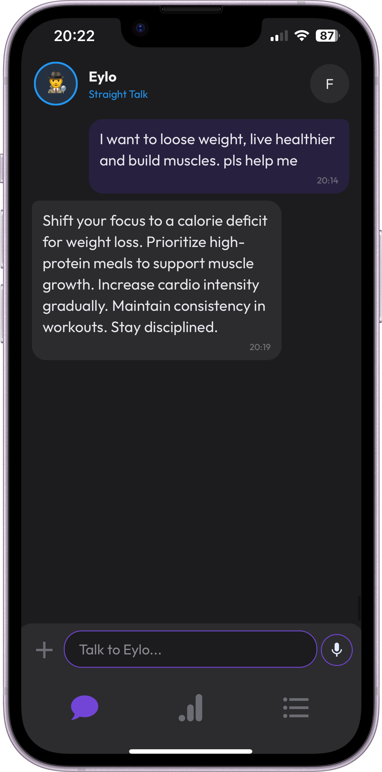 EYLO App Screenshot